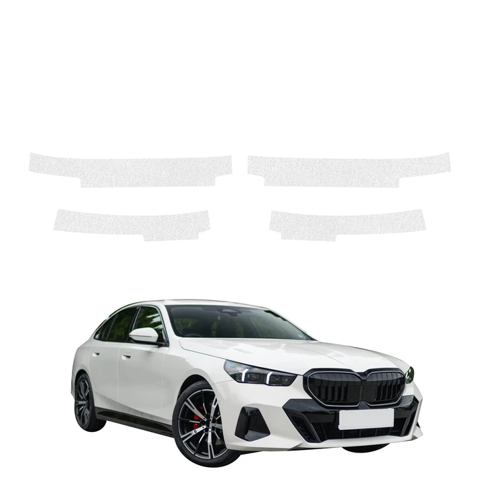 GrizzGlass HeavyDuty Clear Door Sill Protective Film BMW 5 Kombi G60 520d (2024-2026) [4in1]