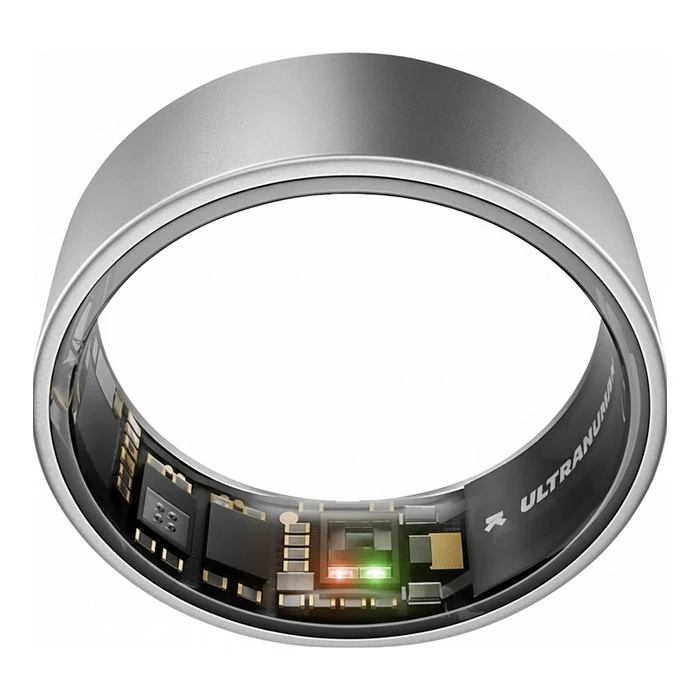 Ultrahuman Ring Air - Smart Ring (Raw Titanium, Size 13)