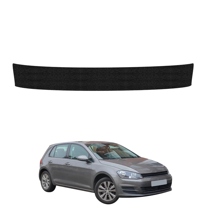 GrizzGlass HeavyDuty Black Trunk Sill Protective Film Volkswagen Golf 7 Hatchback 5D (2012-2020)