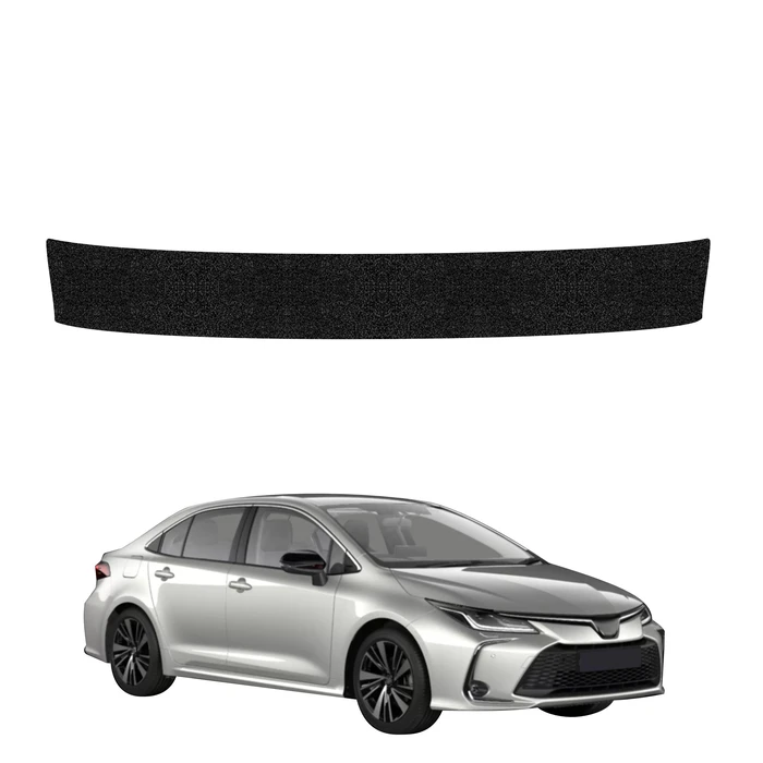 GrizzGlass HeavyDuty Black Trunk Sill Protective Film Toyota Corolla Sedan (2022-2026)