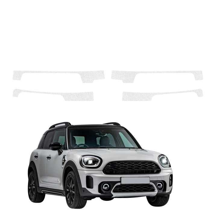 GrizzGlass HeavyDuty Clear Door Sill Protective Film Mini Countryman (2023-2026) [4in1]