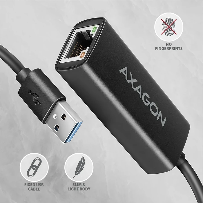 Αντάπτορας Δικτύου USB Axagon ADE-AR, USB-A 3.2 Gen 1 1Gbit
