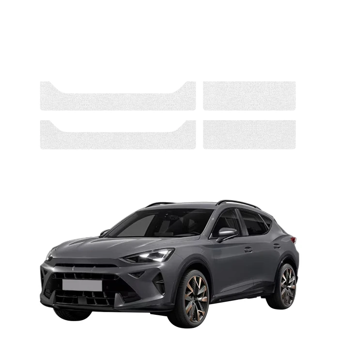 GrizzGlass HeavyDuty Clear Door Sill Protective Film Cupra Formentor Facelift (2024-2026) [4in1]