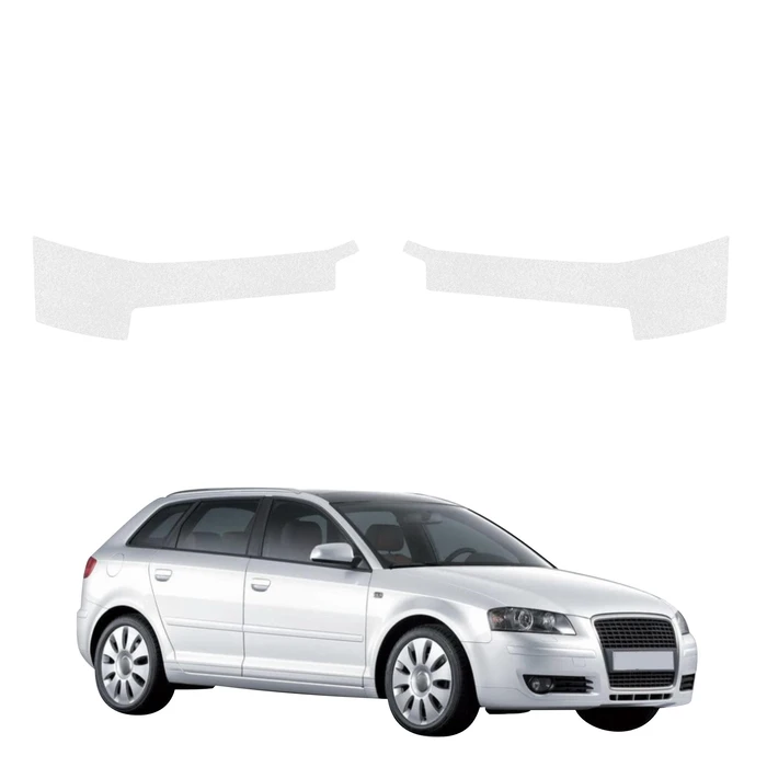 GrizzGlass HeavyDuty Clear Door Sill Protective Film Audi A3 8P Hatchback 5D (2008-2012) [2in1]