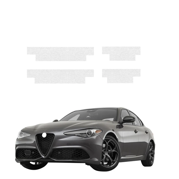 GrizzGlass HeavyDuty Clear Door Sill Protective Film Alfa Romeo Giulia (2023-2026) [4in1]