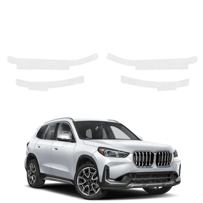 GrizzGlass HeavyDuty Clear Door Sill Protective Film BMW X1 (2023-2026) [4in1]