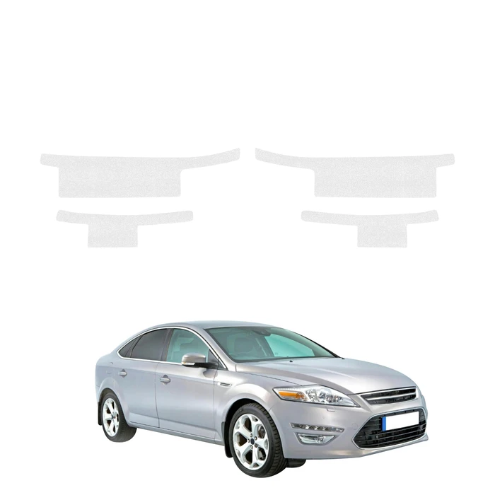 GrizzGlass HeavyDuty Clear Door Sill Protective Film Ford Mondeo Mk4 Sedan (2007-2014) [4in1]