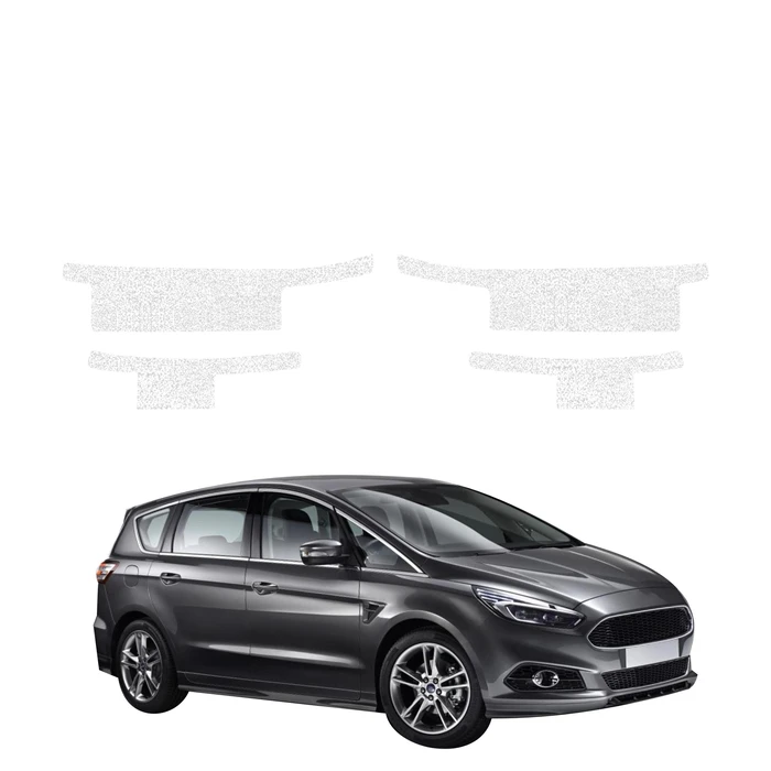 GrizzGlass HeavyDuty Clear Door Sill Protective Film Ford S-Max MK2 (2015-2019) [4in1]