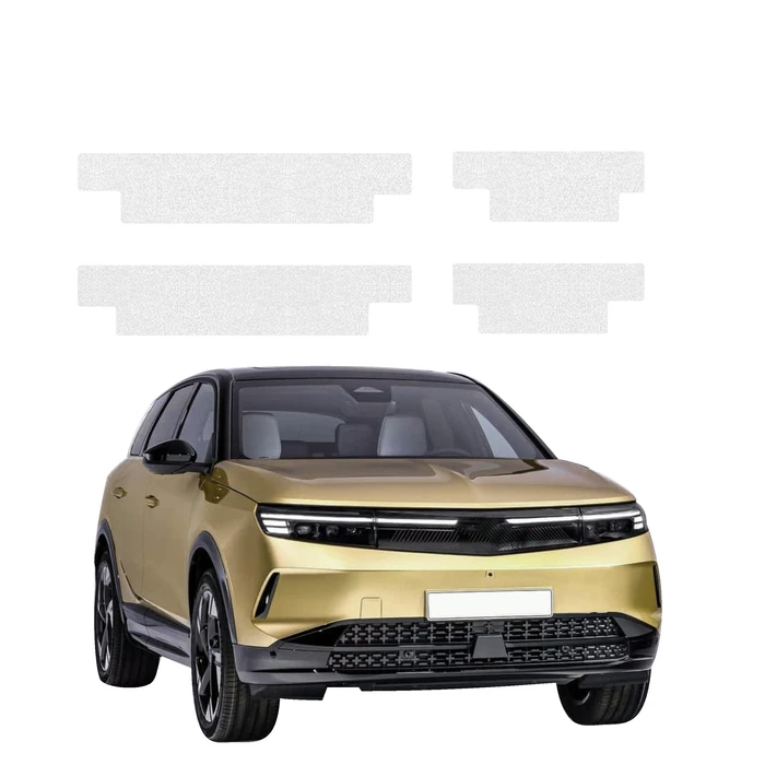 GrizzGlass HeavyDuty Clear Door Sill Protective Film Opel Grandland (2025-2026) [4in1]