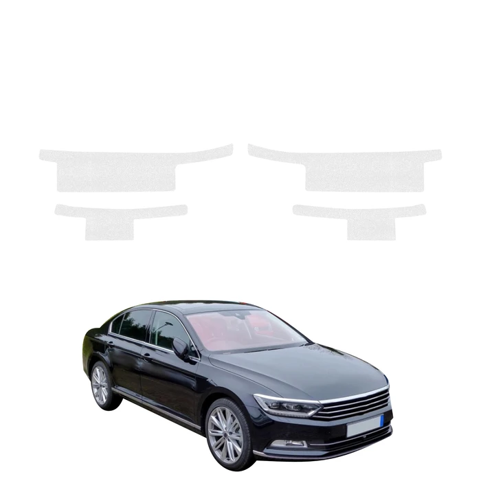 GrizzGlass HeavyDuty Clear Door Sill Protective Film Volkswagen Passat B8 Sedan (2014-2022) [4in1]