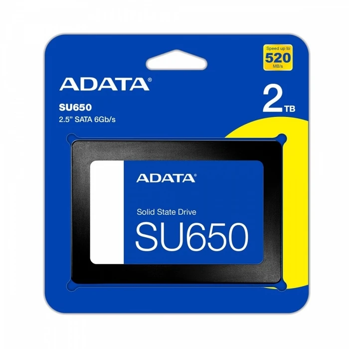 Σκληρός Δίσκος SSD Adata Ultimate Su650 2tb Sata3 520/450 Mb/S