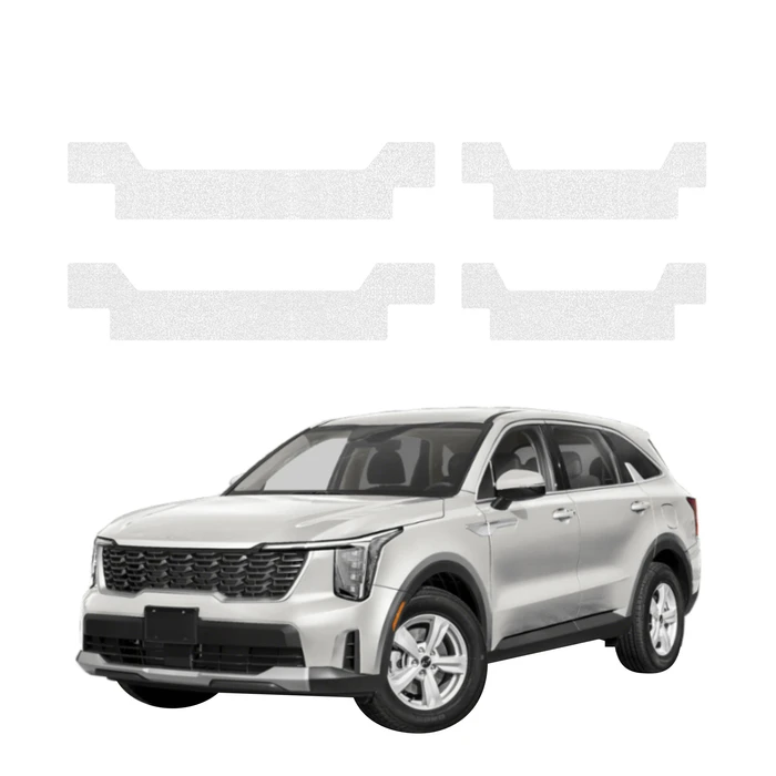 GrizzGlass HeavyDuty Clear Door Sill Protective Film Kia Sorento (2023-2026) [4in1]