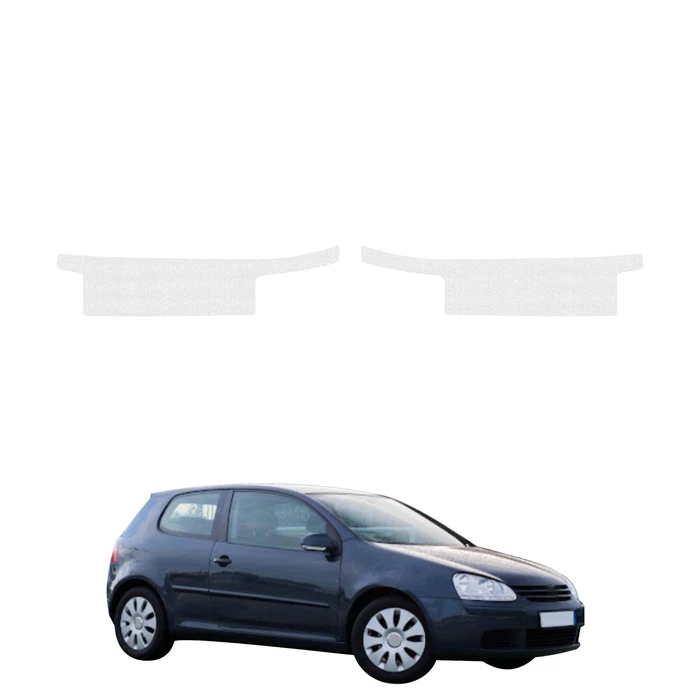 GrizzGlass HeavyDuty Clear Door Sill Protective Film Volkswagen Golf 5 Hatchback 3D (2003-2009) [2in1]
