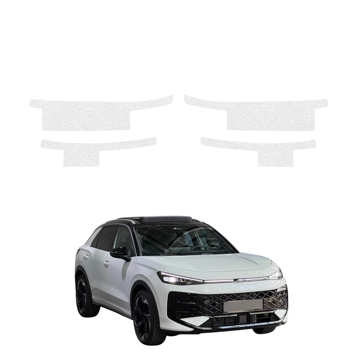 GrizzGlass HeavyDuty Clear Door Sill Protective Film Volkswagen T-Roc (2025-2026) [4in1]
