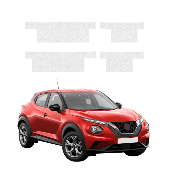 GrizzGlass HeavyDuty Clear Door Sill Protective Film Nissan Juke Facelift (2024-2026) [4in1]