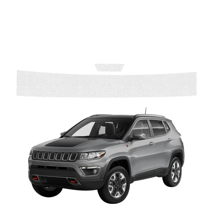 GrizzGlass HeavyDuty Clear Trunk Sill Protective Film Jeep Compass (2020-2024) [2in1]