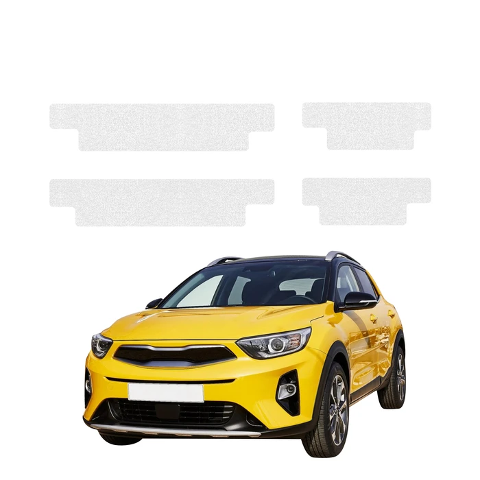 GrizzGlass HeavyDuty Clear Door Sill Protective Film Kia Stonic (2020-2026) [4in1]