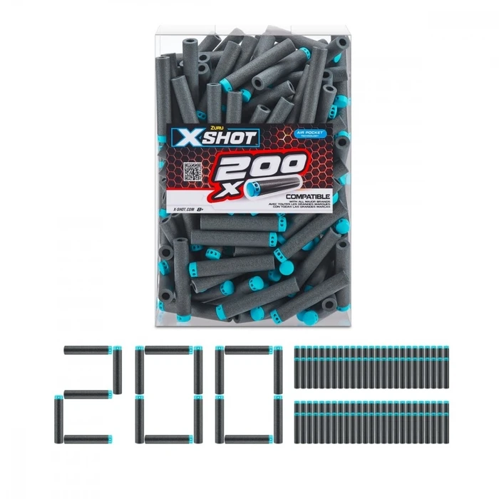 Βελάκια Zuru Refill Darts Excel 200 pcs