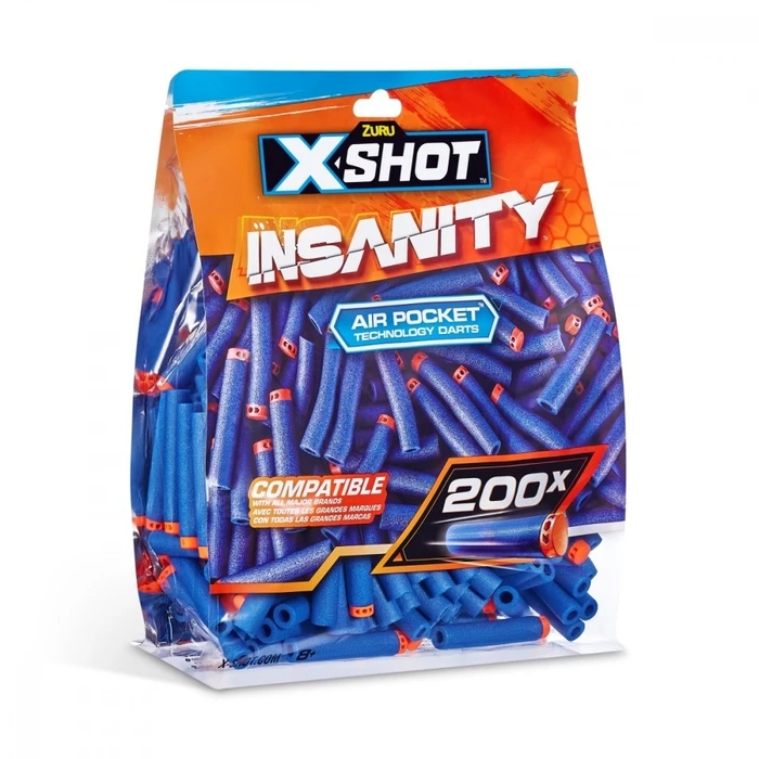 Βελάκια Zuru Darts Insanity 200 pcs Foilbag