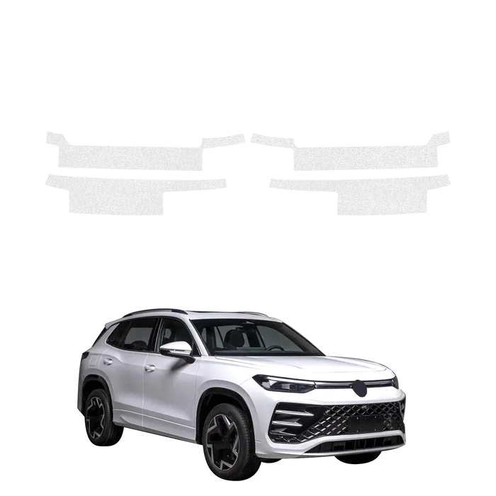 GrizzGlass HeavyDuty Clear Door Sill Protective Film Volkswagen Tayron (2025-2026) [4in1]