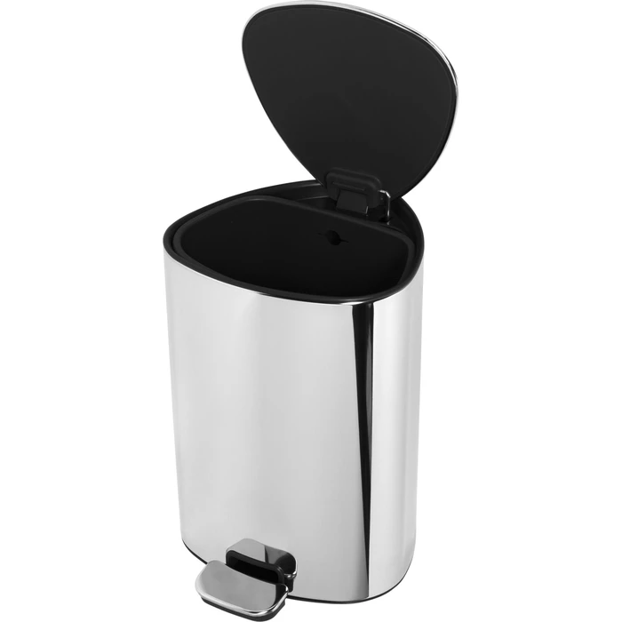 Joseph Joseph EasyStore Luxe 5L Pedal Bin - Stainless Steel (Silver) - Model 70596