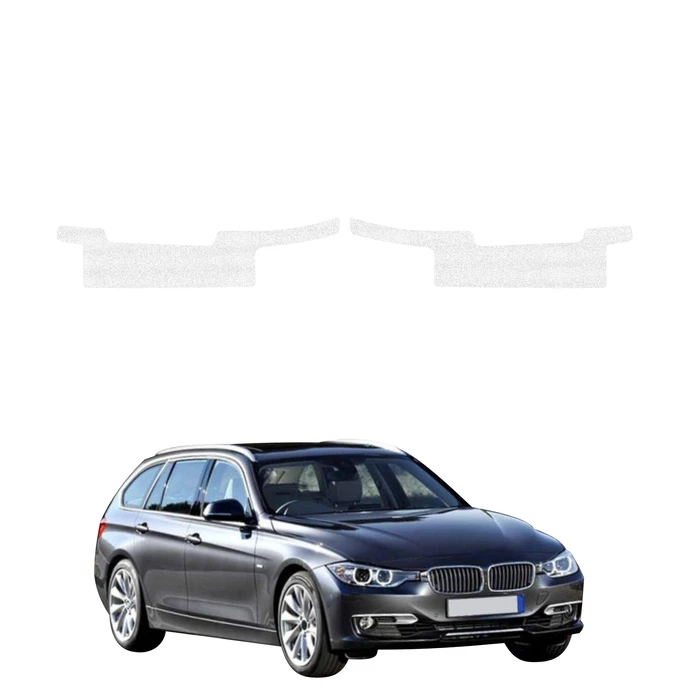 GrizzGlass HeavyDuty White Door Sill Protective Film BMW 3 F31 Kombi Pre-LCI (2011-2015) [2in1]