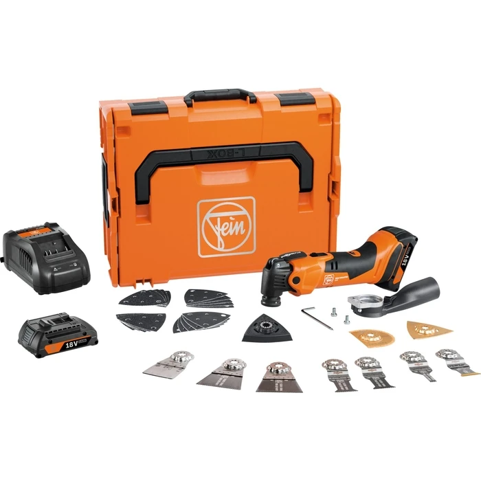 Fein Multimaster AMM 500 Plus TOP - Cordless Oscillating Multi-Tool Kit 18V (2x 2Ah batteries, carrying case)