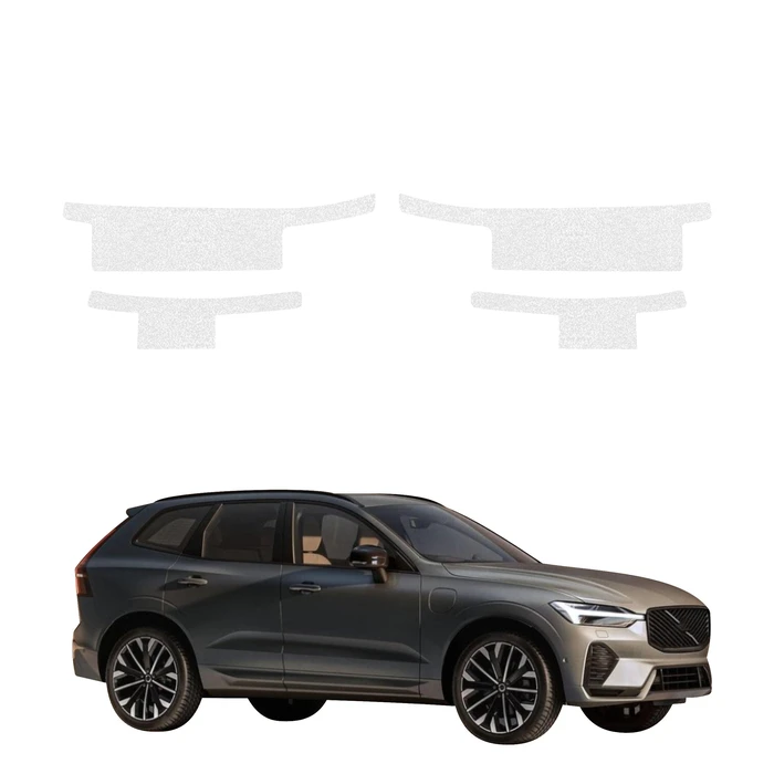 GrizzGlass HeavyDuty Clear Door Sill Protective Film Volvo XC60 (2025-2026) [4in1]