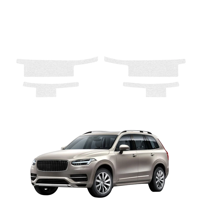 GrizzGlass HeavyDuty Clear Door Sill Protective Film Volvo XC90 (2015-2020) [4in1]