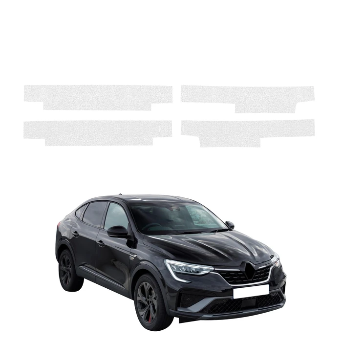 GrizzGlass HeavyDuty Clear Door Sill Protective Film Renault Arkana (2022-2026) [4in1]