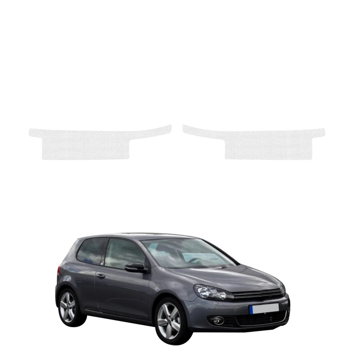 GrizzGlass HeavyDuty Clear Door Sill Protective Film Volkswagen Golf 6 Hatchback 3D (2008-2012) [2in1]