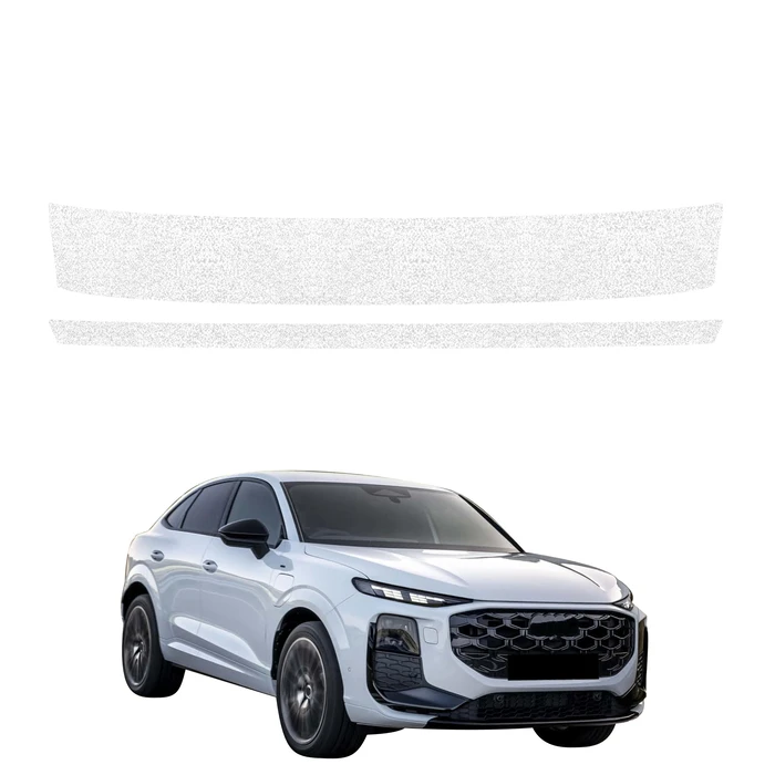 GrizzGlass HeavyDuty White Trunk Sill Protective Film Audi Q3 Sportback (2025-2026) [2in1]
