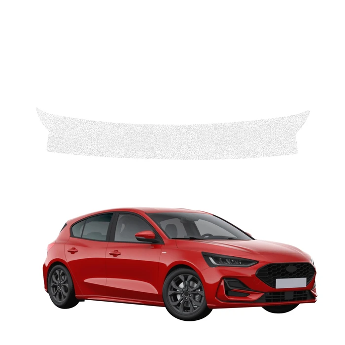 GrizzGlass HeavyDuty White Trunk Sill Protective Film Ford Focus ST-Line X Hatchback Facelift (2021-2025)