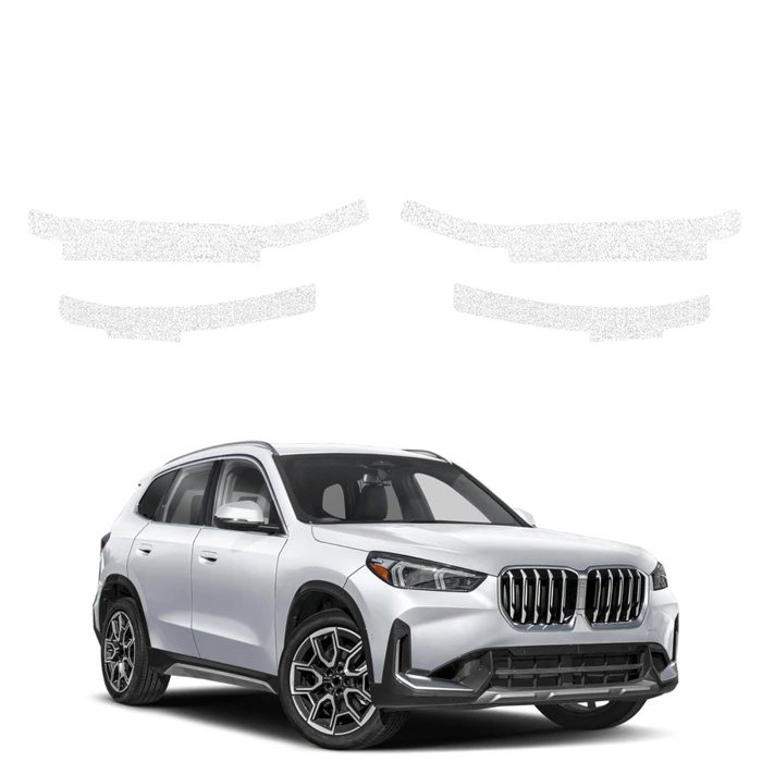 GrizzGlass HeavyDuty White Door Sill Protective Film BMW X1 (2023-2026) [4in1]