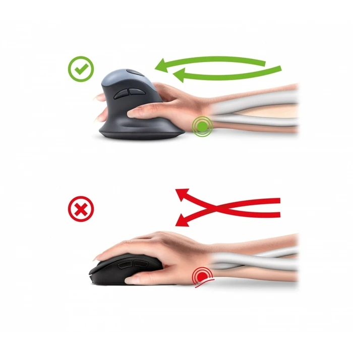 Ποντίκι Ασύρματο Yenkee YMS 5030 ERGO 1600DPI