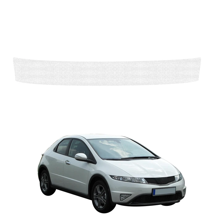GrizzGlass HeavyDuty White Trunk Sill Protective Film Honda Civic 8 Hatchback 5D (2009-2011)