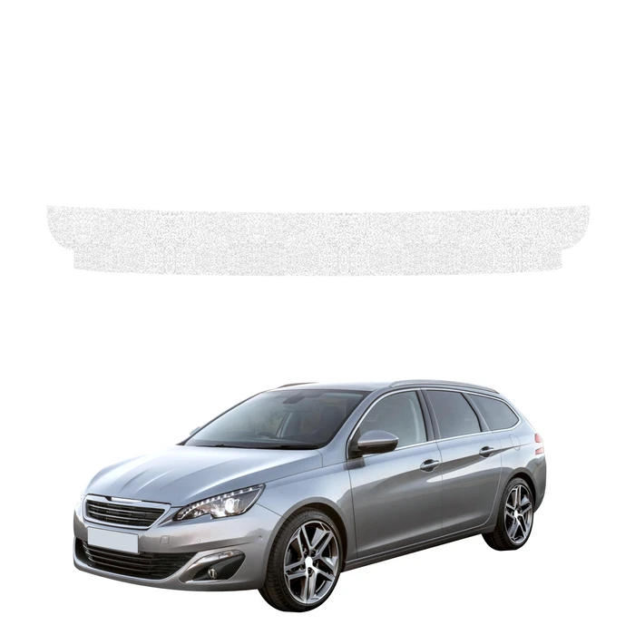 GrizzGlass HeavyDuty White Trunk Sill Protective Film Peugeot 308 Kombi (2013-2021)