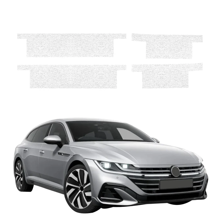 GrizzGlass HeavyDuty White Door Sill Protective Film Volkswagen Arteon (2024-2025) [4in1]