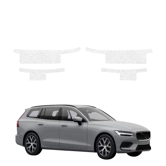 GrizzGlass HeavyDuty White Door Sill Protective Film Volvo V60 (2026) [4in1]