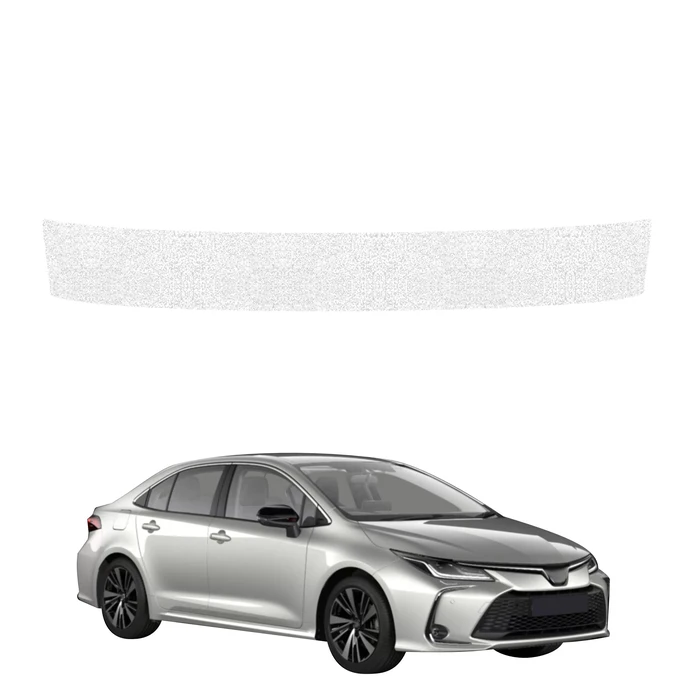 GrizzGlass HeavyDuty White Trunk Sill Protective Film Toyota Corolla Sedan (2022-2026)