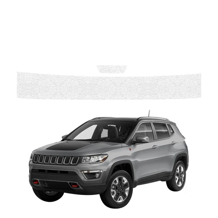 GrizzGlass HeavyDuty White Trunk Sill Protective Film Jeep Compass (2020-2024) [2in1]