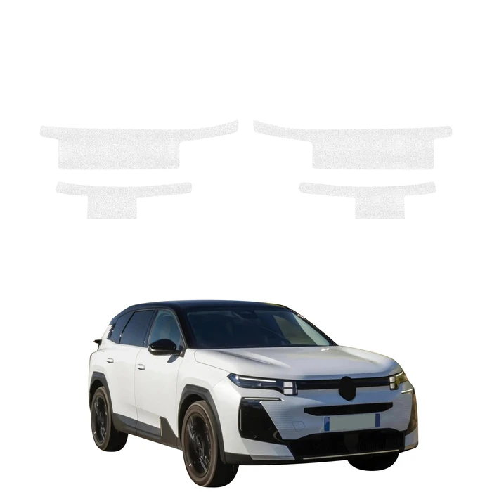 GrizzGlass HeavyDuty White Door Sill Protective Film Citroen C5 Aircross SUV (2025-2026) [4in1]