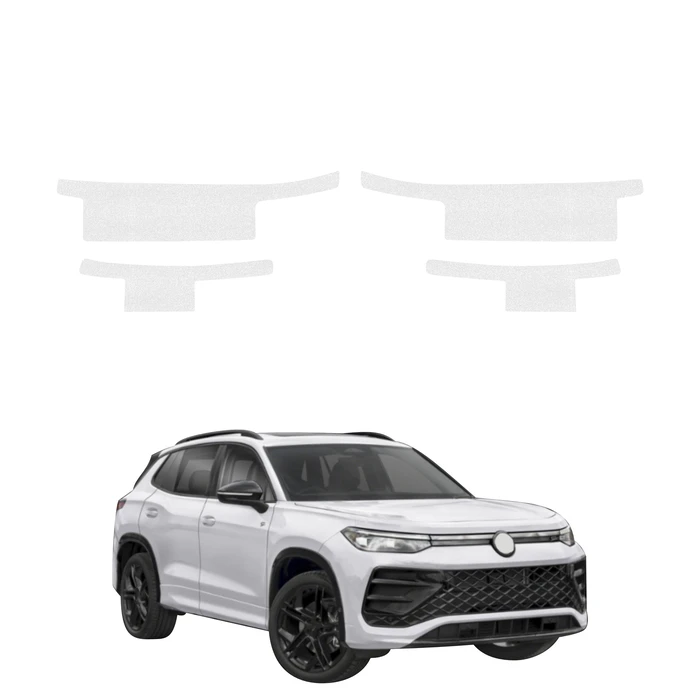 GrizzGlass HeavyDuty Clear Door Sill Protective Film Volkswagen Tiguan (2023-2026) [4in1]