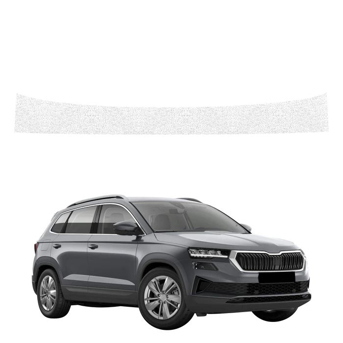 GrizzGlass HeavyDuty White Trunk Sill Protective Film Skoda Karoq Facelift (2022-2026)