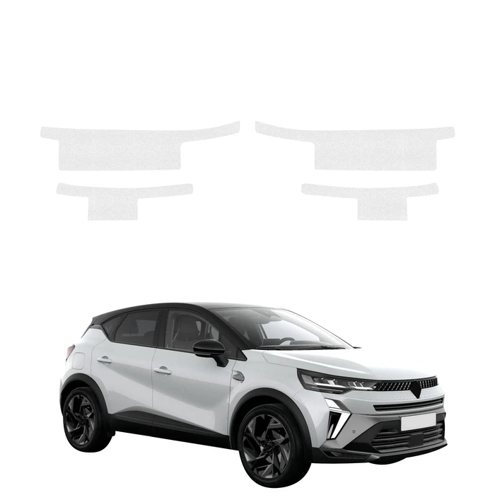 GrizzGlass HeavyDuty Clear Door Sill Protective Film Renault Captur (2024-2026) [4in1]