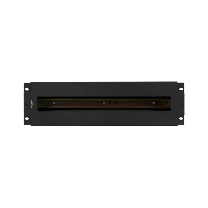 Αξεσουάρ Για Καμπίνα Δικτύου Lanberg Voltage distribution 3U 19 inches with DIN ts-35 rail, Black
