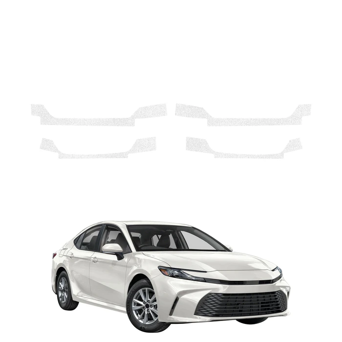 GrizzGlass HeavyDuty White Door Sill Protective Film Toyota Camry (2025-2026) [4in1]