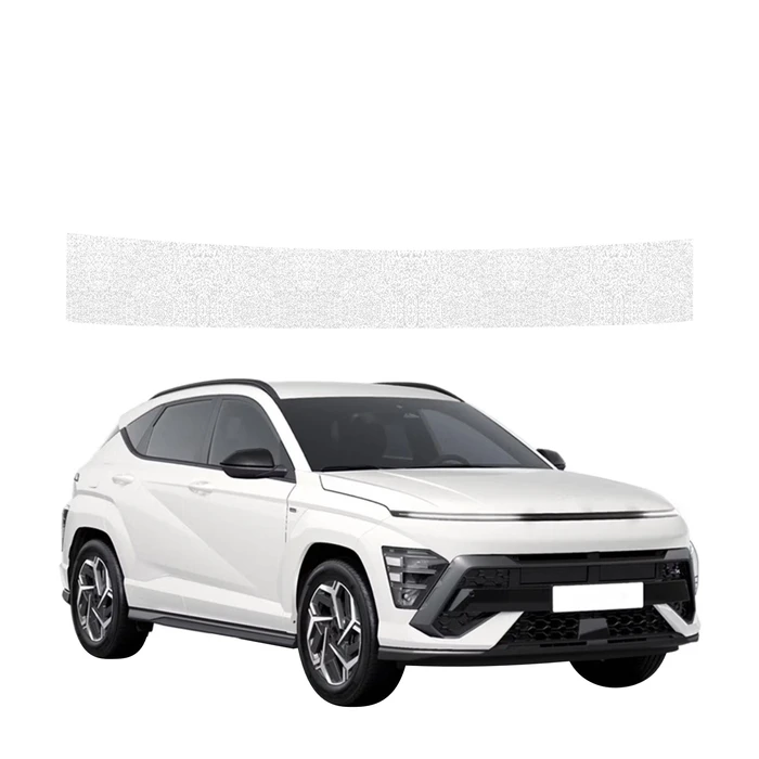 GrizzGlass HeavyDuty White Trunk Sill Protective Film Hyundai Kona N-Line (2023-2026)