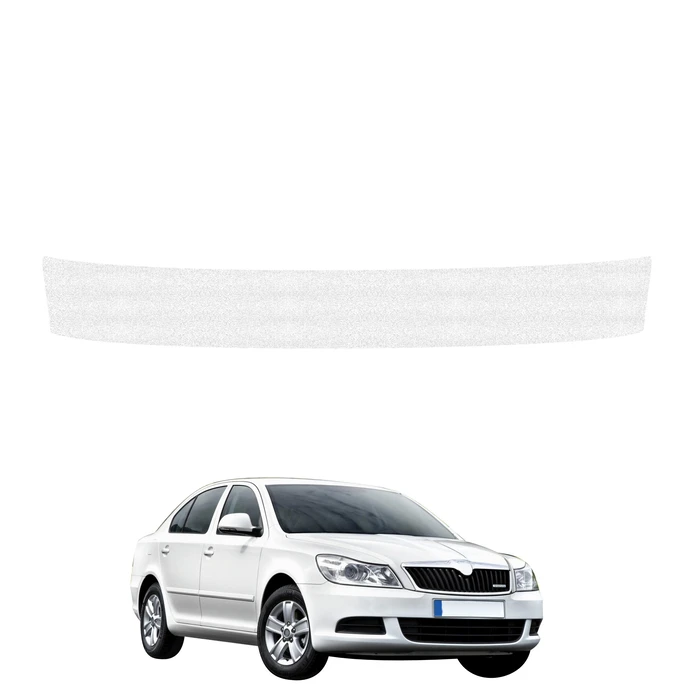 GrizzGlass HeavyDuty White Trunk Sill Protective Film Skoda Octavia 2 Sedan Facelifting (2008-2013)