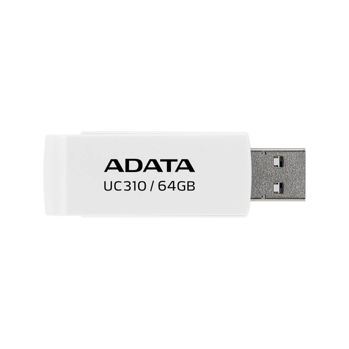USB Flash 64 GB Adata Pendrive Uc310 Usb3.2 White
